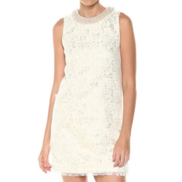 Rachael Zoe Embellished Metallic Mini Sz 6 - Picture 5 of 12